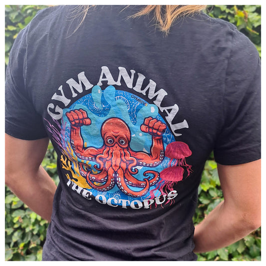 Gym Animal 'the Octopus' T-Shirt