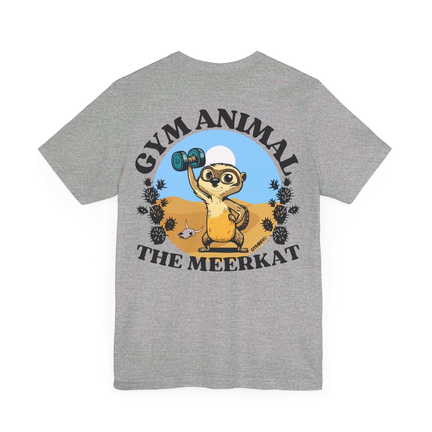 Gym Animal 'the Meerkat' T-Shirt