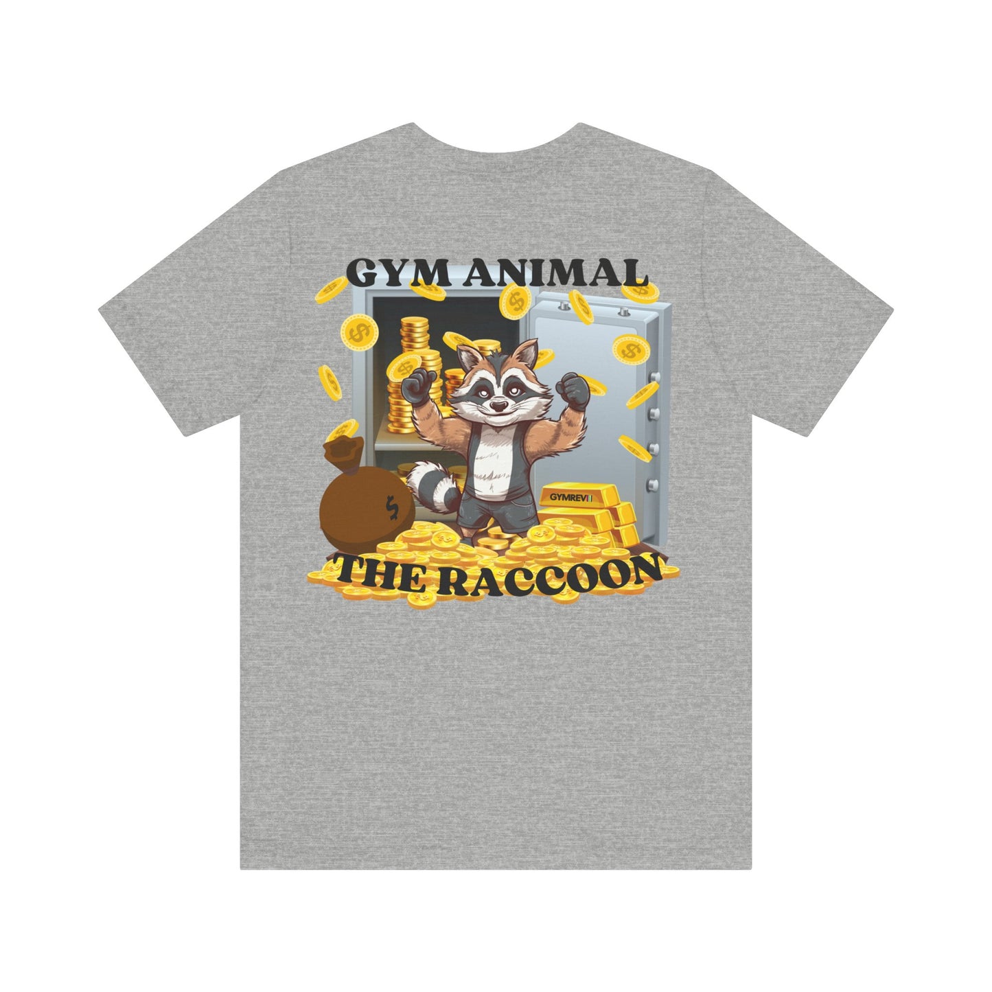 Gym Animal 'the Raccoon' T-Shirt