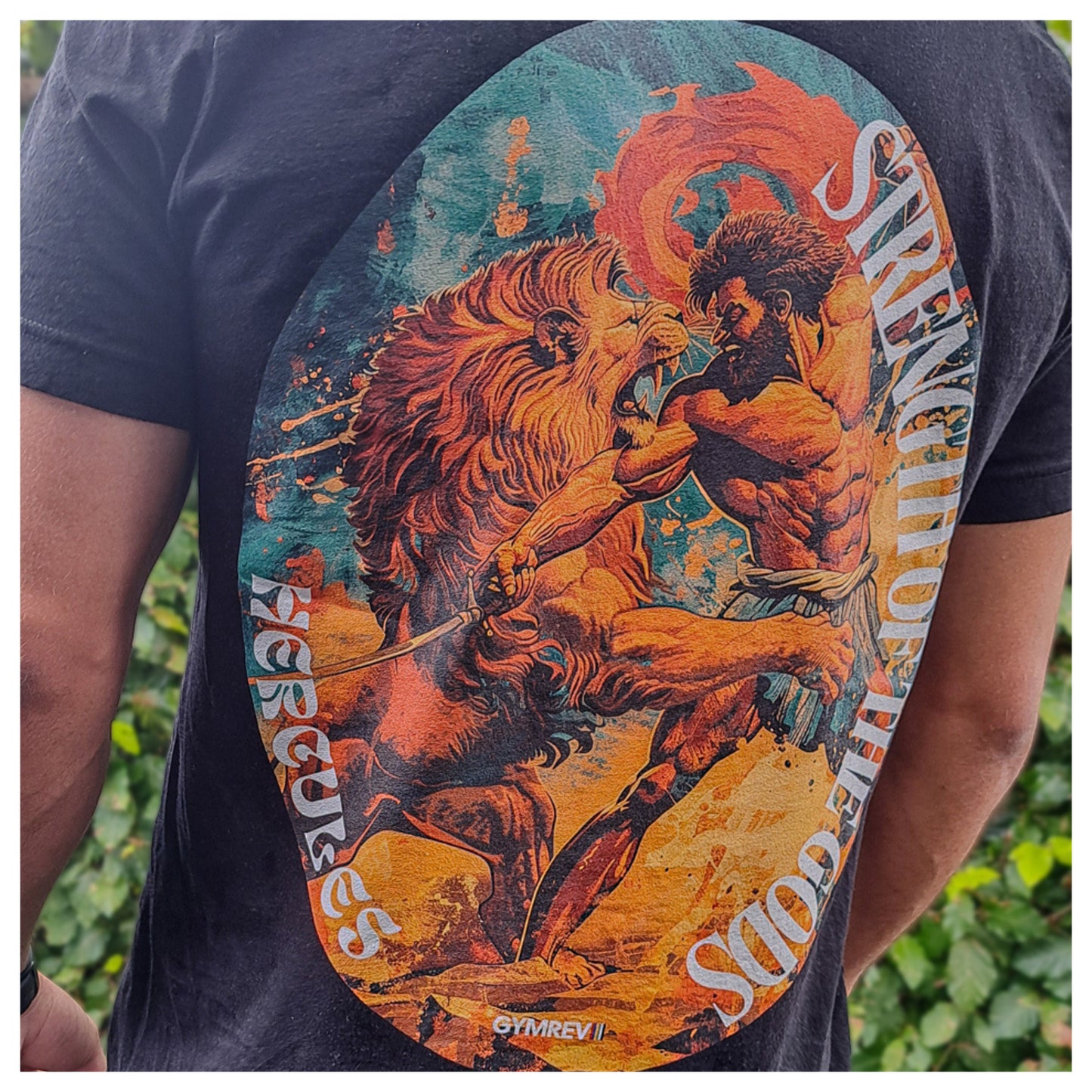 Gym God Hercules - Strength of the Gods T-Shirt