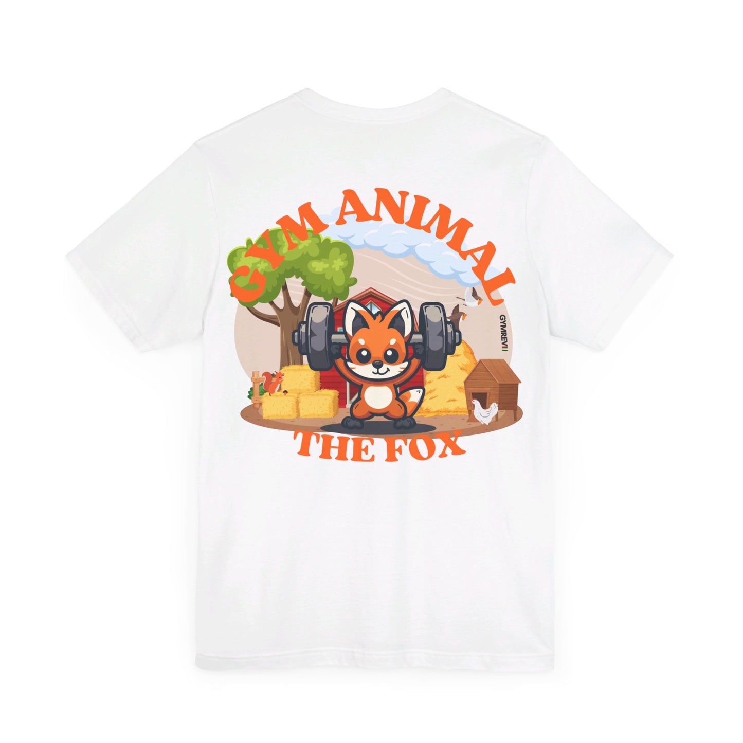 Gym Animal 'the Fox' T-Shirt