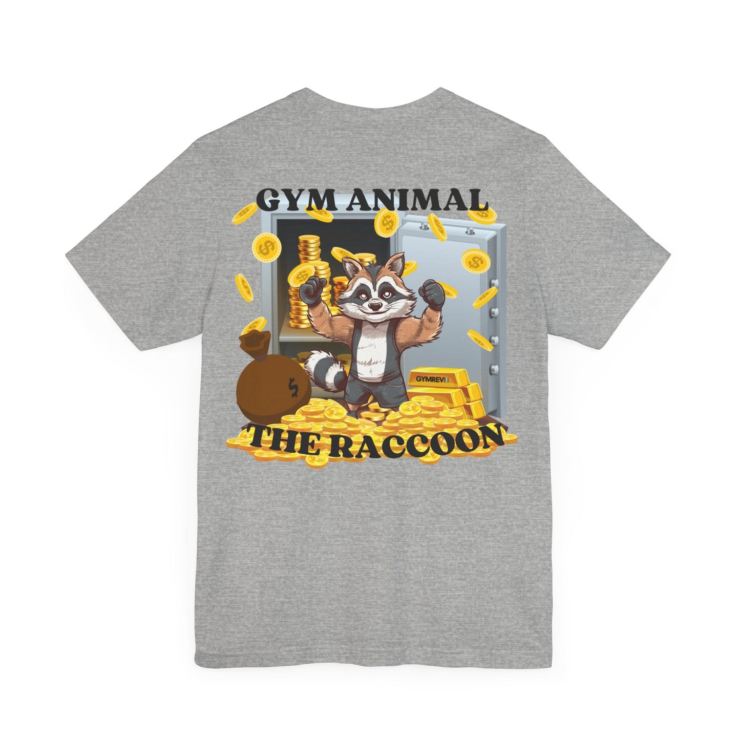 Gym Animal 'the Raccoon' T-Shirt