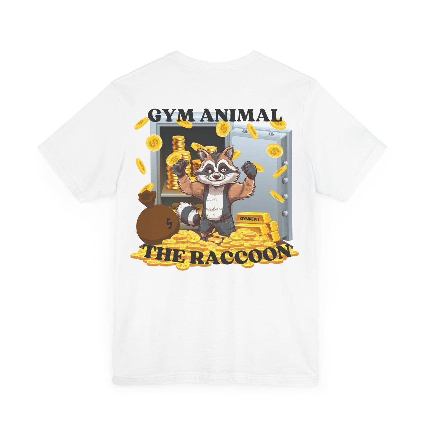 Gym Animal 'the Raccoon' T-Shirt