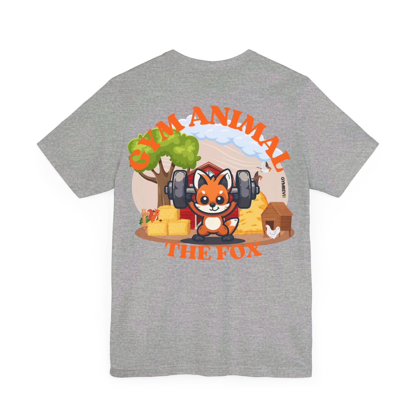 Gym Animal 'the Fox' T-Shirt