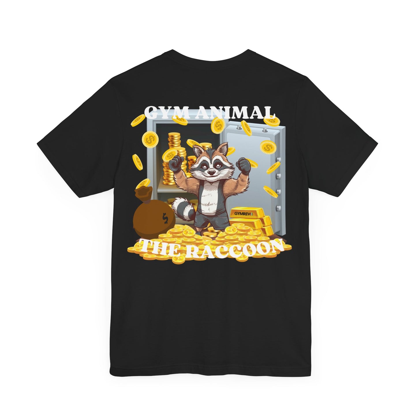 Gym Animal 'the Raccoon' T-Shirt