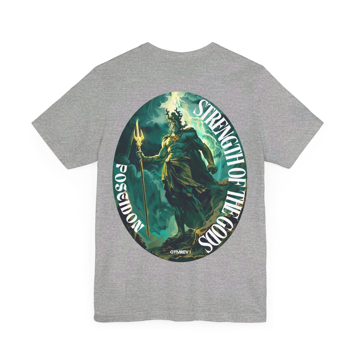 Gym God Poseidon - Strength of the Gods T-Shirt